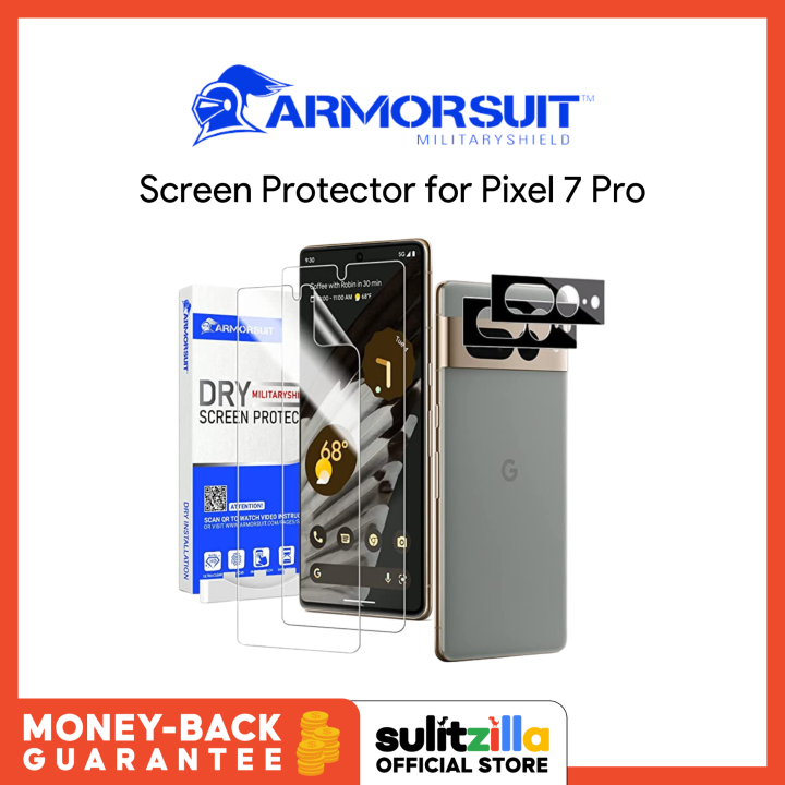 ArmorSuit Dry Military Shield Screen Protector for Google Pixel 7 Pro