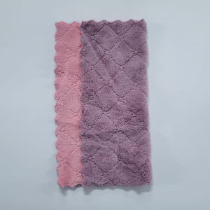 GIANTMALL R302 KAIN LAP PIRING SUPER SOFT BAHAN CORAL FLEECE 2 SISI / KAIN LAP PIRING LEMBUT