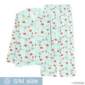 ชุดนอนผู้หญิง แบรนด์โจศิรินส์ แขนยาวขายาว ผ้าคอตตอนยืด