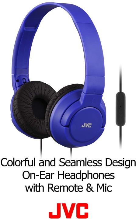 JVC Lightweight Flat Foldable On Ear Colorful Lightweight Foldable