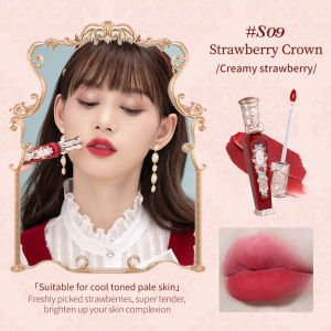 FlowerKnows Strawberry Rococo Series Cloud Lip Cream matte Lipsticks 9 colors 3.5ml lightweight