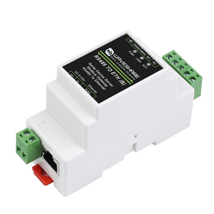 Serial Input Module RS485 Serial Port Server RS485 to RJ45 Ethernet /IP to Serial Port ...