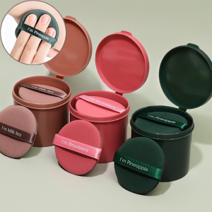 1pcs Powder Puff Double Side Air Cushion Dry Wet Dual-use Makeup Liquid Foundation