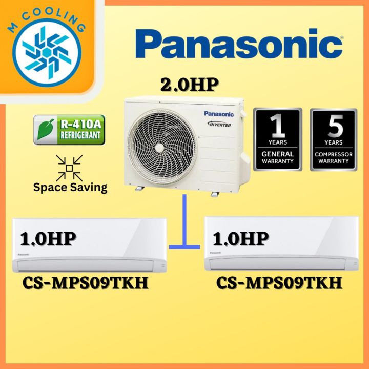 [INSTALLATION] PANASONIC MULTI-SPLIT AIR COND R410a INVERTER [ OUTDOOR ...