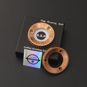 SSP REDSPEED 83MM BURRS - High Uniformity Design (SSP burrs) Replacement parts for coffee grinders including various models of burrs