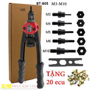 Vam rút ốc tán - ecu tặng 20 ecu