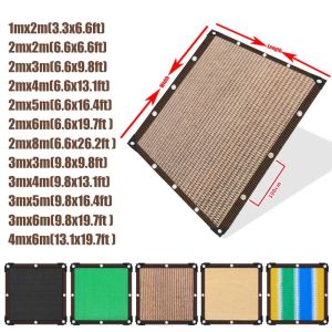 【COD】Anti UV Sunshade Net Car Roof Cover Garden Patio Pool Shade Sail Outdoor Awnings Sun Shelter Deck Patio Fence Jaring