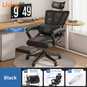 Ergonomic Chair With Wheel Kerusi Pejabat Office Chair Study Chair Computer Chair Adjustable Chair With Adjustable Height Multifunctional Chair