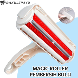PEMBERSIH BULU HEWAN KUCING ANJING ROLLER AJAIB MAGIC ALAT SIKAT PET HAIR REMOVAL LINT