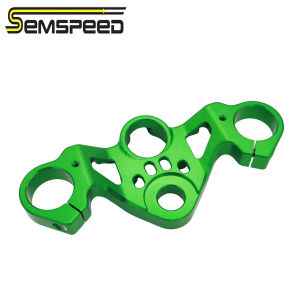 SEMSPEED For Kawasaki Ninja 400 Ninja400 2018-2023 Motorcycle Front Fork Upper Steering Protection Plate Direction Bracket