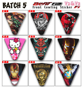 Honda Beat fi Front Cowling sticker decal laminated