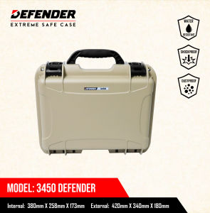 Defender 3450 Extreme Case Tan