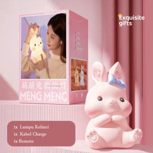 Lampu Tidur Silikon Sensor Sentuh Kelinci Night Light Silicone Rabbit Lamp Tap light