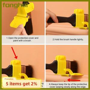 fanghui Edger Sơn Bàn Chải Đa Chức Năng Sơn Bàn Chải Màu Sắc Tách Nội Thất Tường Mái Sơn Bàn Chải Cao Su Sơn Cắt Tỉa Công Cụ Màu Sắc