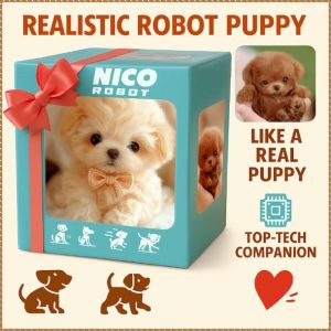Simulation Bark Touch Reaction Plush Toys Cute Electric Remote Control Shake Your Head Adjustable