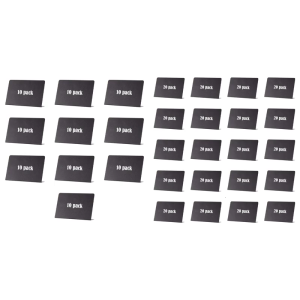 10/20 Pcs Chalkboard Signs with Pen Small Blackboards Memos Board Message Board Signs for Party Decoration