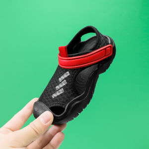 Prikol COD Import Fashion Musim Panas Sandal Bayi Velcro Perempuan Sepatu Sandal Casual Anak Anak Outdoor Gunung Pantai Ringan Anti Slip 026