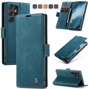 New Phone Case For Samsung Galaxy S26 S25 S24 S23 S22 S21 Plus / S26 S25 S24 S23 S22 S21 S20 Ultra / S21 S20 S23 S24 S25 S26 FE Magnetic Leather Wallet Flip Cover Casing