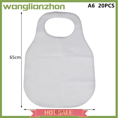 wanglianzhon 10 20Pcs Disposable Apron Hotpot Oil-proof Anti-fouling Adults Bib Portable Cleaning Cooking Non-woven Waterproof Apron