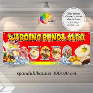 Cetak Spanduk Banner Warung Makanan