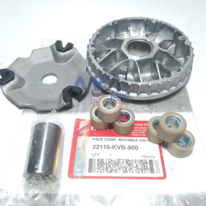 Rumah roller assy set Vario 110 Karbu Beat Fi stater kasar Scoopy Fi Non Esp KVB Rumah Roller Set
