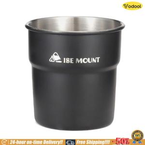 [VOS] 300ml Beer Wine Cups Stackable Stainless Steel Camping Mug for Hiking Picnic BBQ