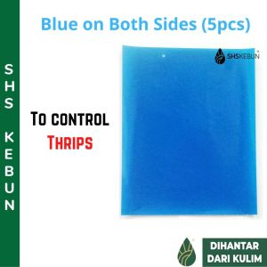 Sticky Trap for Garden Pest Control Double Sided 20 x 25 cm Suitable for White Flies Aphids etc