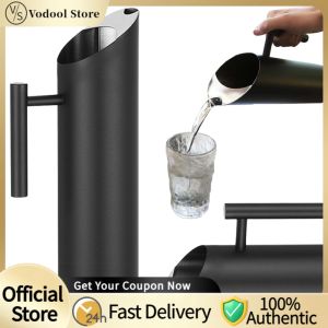 Elegant 1.5L Stainless Steel Pitcher for Cold Beverages Durable and Modern Design