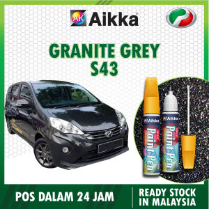 [ ALZA ] Aikka Paint Pen Touch Up Paint Pen 2 in 1 Car Scratches Remover Cat Kereta Calar Cat Kereta