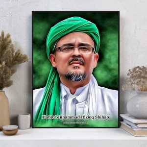 REKSA EXPRESS4 FOTO HABIB 30x40 KIAYI NAHDATUL ULAMA PLUS BINGKAI KAYU MDF ULM ads REKSA EXPRESS