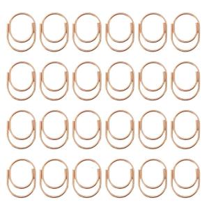 คลิปหนีบเอกสารคลิปหนีบกระดาษ9สเตนเลสสตีล24ชิ้น25x1คลิปหนีบกระดาษหลากสีคลิปที่คั่นหนังสือสำหรับโรงเรียนสำนักงาน