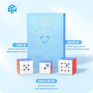 GAN Speed Cube 2x2 3x3 4x4 Rubiks Cube Professional Puzzle Magic Cube Educational Toys Gift For Children Kids
