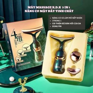 Máy massage K.D.K 3 in 1 nâng cơ mặt đẩy tinh chất giảm nếp nhăn trẻ hóa cao cấp