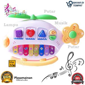 [PROMO] Mainan Musik Piano Helicopter Musical - Mainan Anak