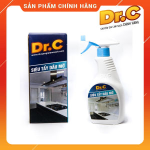 Siêu tẩy dầu mỡ tẩy sạch lưới lọc hút mùi mặt bếp ga bếp từ khu vực bếpvật dụng nhà bếp Dr.C Chính Hãng 5 Lít (Chai lớn tiết kiệm)