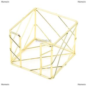 [COD] Homein Sticky Note Holder Dispenser Notepad Holder Desk Storage Box Creative Hollow Out Pattern Sticky Notes Box Office Supplies