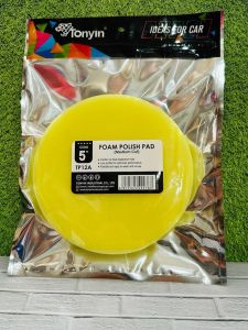 Foam Polish Pad 5 Inch (Medium Cut) Busa Poles Step 2 Compound