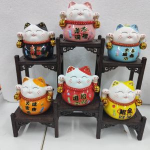 📣Multipurpose stand Lucky Cat desktop small put the teapot teacup rack shelf多用途支架招财猫桌面小放茶壶茶杯架置物架