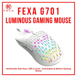 FEXA G701 Luminous Gaming Mouse – Precision Meets Style