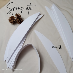 Defa pad spons ati topi kerudung rapih dan nyaman anti letoy dan rusak