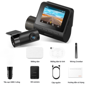 Camera hành trình 70mai A200 1080P HDR ghi hình trước sau