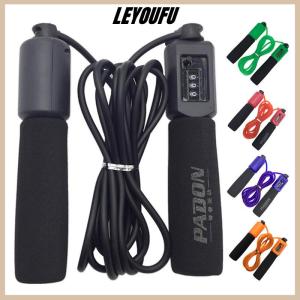LEYOUFU Jump Ropes with Counter Fitness Adjustable Counting Jump Skip Rope
