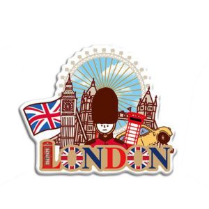 Souviner Fridge Magnet Collections Gifts Tower Bridge / London Eye / Big Ben Travel Keepsake Holiday Decor