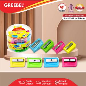 GREEBEL Rautan Pensil Serutan Sharpener (PCS) / Rautan Pensil