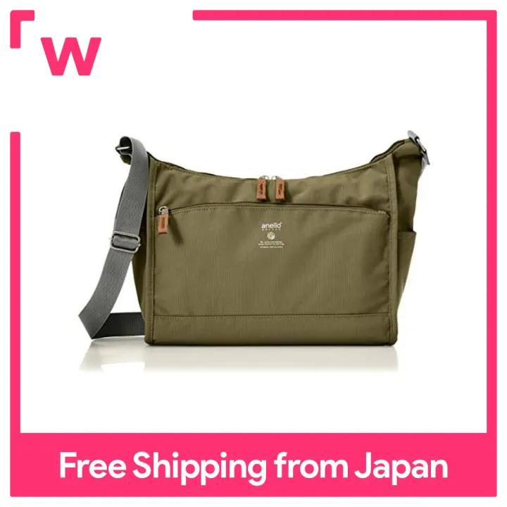 Anello GRANDE Unisex Shoulder Bag – Lightweight, Multi-Pocket A5 Size For Daily Use
