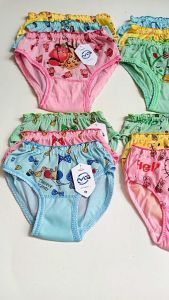 6 pcs Celana Dalam Anak Perempuan/Daleman Anak Perempuan/ Cd Anak Perempuan Sablon