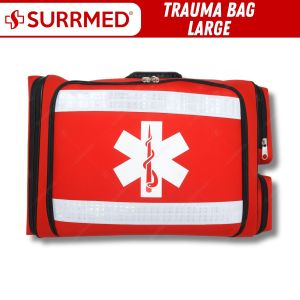 SURRMED Large Trauma Bag | Heavy-Duty Emergency Medical Bag for First Responders & Rescue Kits