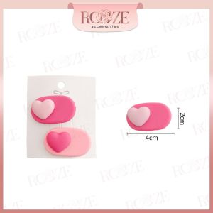 Jepitan Rambut Lucu Mini Satu Set Jepit Poni Pinky Cute Hair Clip Daily Fashion Korean Style