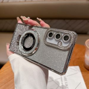 【Super low price】Luxury Magnetic Stand Shockproof Case For Samsung Galaxy A56 A55 A54 A36 A35 A34 A26 A25 A16 A15 A06 5G Glitter Diamond Cover
