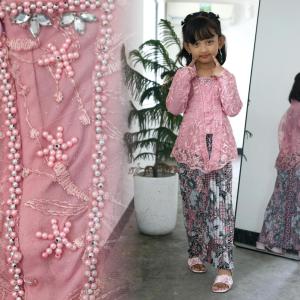 Kebaya Anak Cantik Modern Kebaya Kutu Baru Payet Mutiara Anak Viral